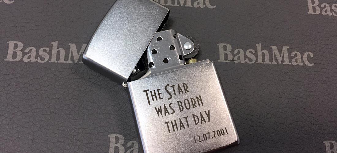 Гравировка на Zippo