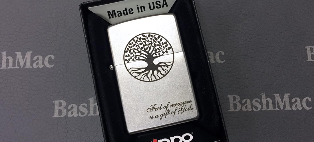 Гравировка на Zippo